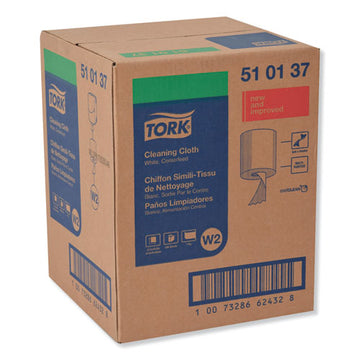 Tork® Cleaning Cloth, 12.6 X 10, White, 500 Wipes-carton freeshipping - TVN Wholesale